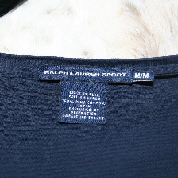 COPY - Ralph Lauren Sport High Performance Long Sleeve Size Medium - Picture 3 of 4